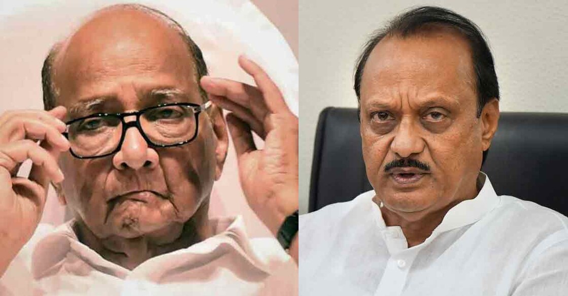 sharad-pawar-and-ajit-pawar ശരദ് പവാർ, അജിത് പവാർ